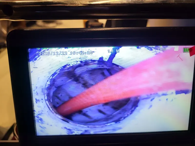 논산 배관 내시경 진단 작업사례