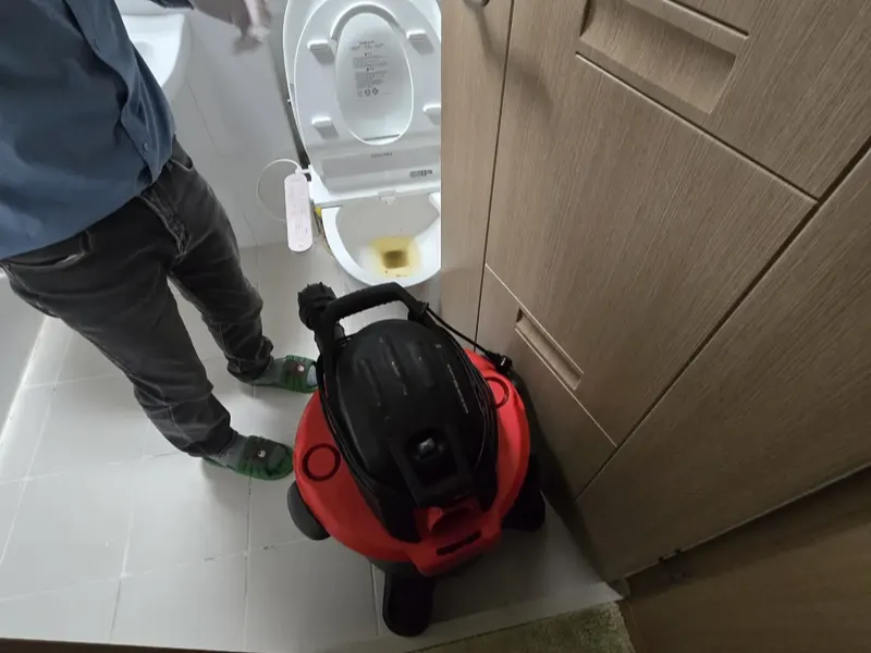 논산 변기막힘 작업사례 5