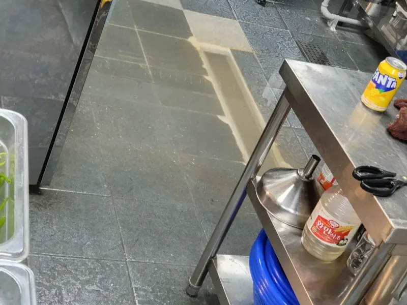 논산 상가·주방 배관 작업사례 3